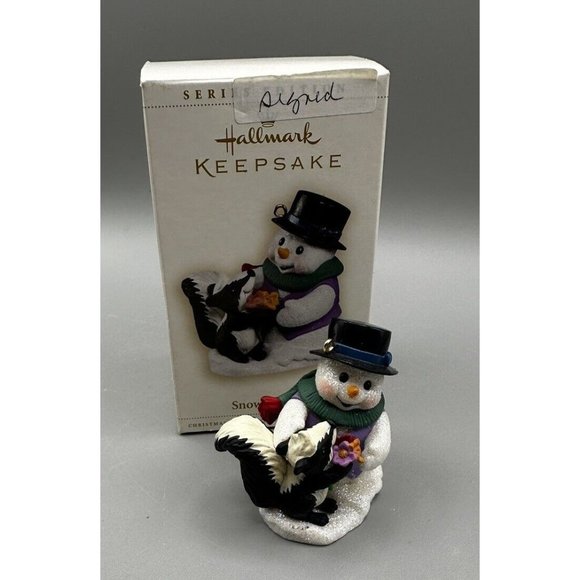 Hallmark Holiday Hallmark Keepsake Snow Buddies 9 206 Qx2473 Signed